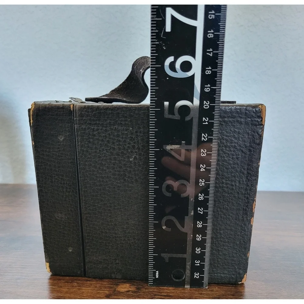 Vintage Eastman Kodak No. 2-A‎ Brownie Box Camera Made In USA Shutter Works